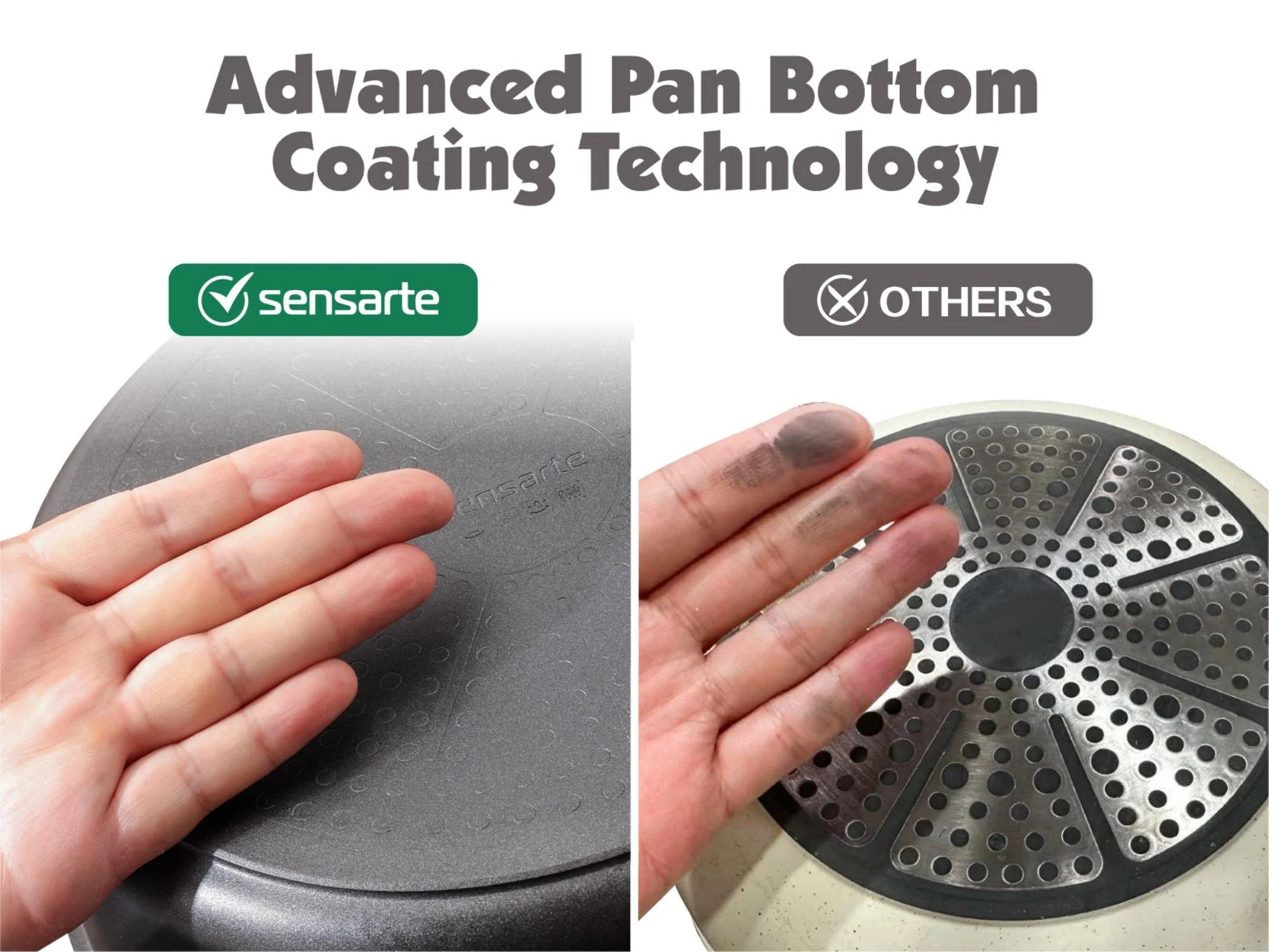 Nonstick Pots and Pans Set with Detachable Handle, 18Pcs Induction Kitchen Cookware Set Stackable, Dishwasher/Oven Safe(Black)